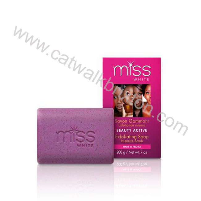 FAIR & WHITE | MISS WHITE BEAUTY ACTIVE EXFOLIATING SOAP 200g