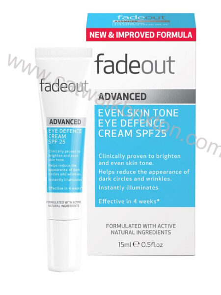 FADE OUT | ADVANCED EVEN SKIN TONE EYE DEFENCE CREAM SPF25 15ml
