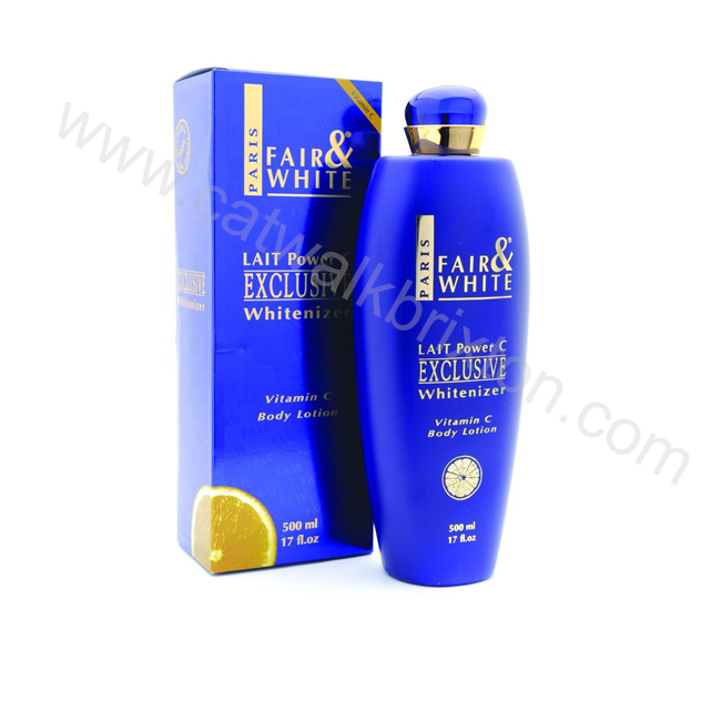 FAIR & WHITE | EXCLUSIVE BODY LOTION WITH PURE VITAMIN "C" 500ML