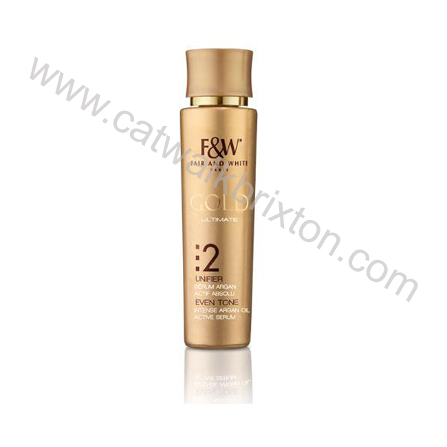 FAIR & WHITE | GOLD INTENSE ARGAN OIL ACTIVE SERUM 30 ML/1FL.OZ