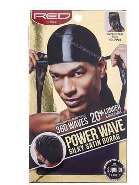 RED BY KISS | KISS POWER WAVE SILKY SATIN DURAG HDUPP01