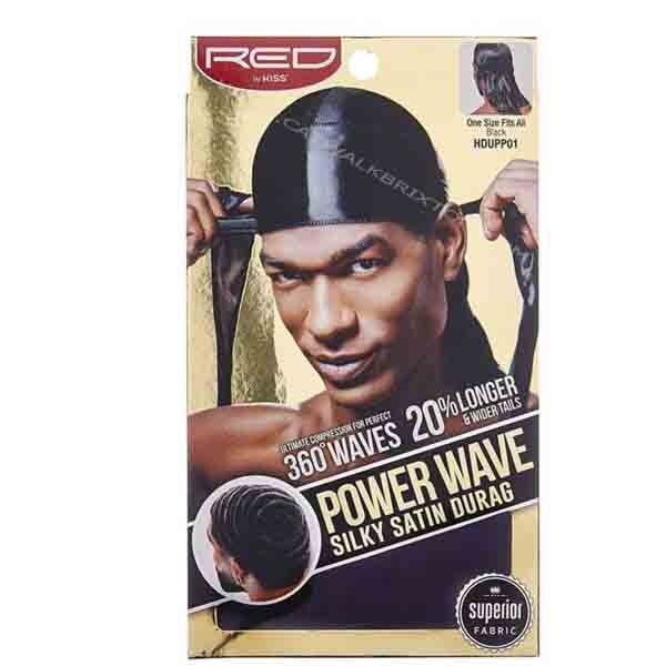 RED BY KISS | KISS POWER WAVE SILKY SATIN DURAG HDUPP01