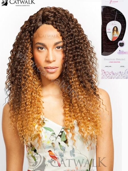 Synthetic Kinky Curly Weave Catwalk Brixton