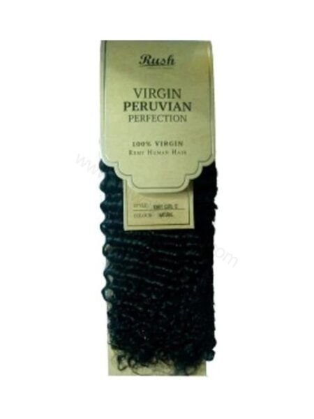 RUSH | PERFECTION| 100% VIRGIN PERUVIAN KINKY CURL WEAVE