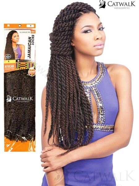FEME AFRICAN COLLECTION JAMAICAN LOCKS 44" (44 INCHES)