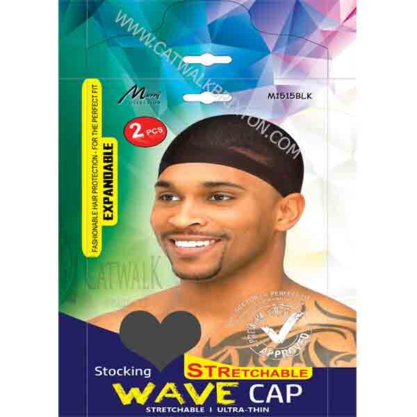 MURRY COLLECTION | STOCKING WAVE CAP M1515BLK