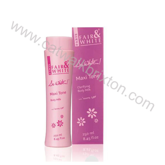 FAIR &WHITE | SO WHITE! MAXI TONE CLARIFYING BODY MILK 250 ML
