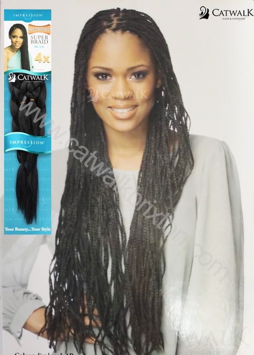 IMPRESSION PRE-STRETCHED BRAID