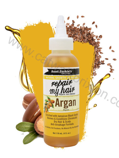 AUNT JACKIES | Natural Oils | Repair My Hair – Argan 4fl.oz