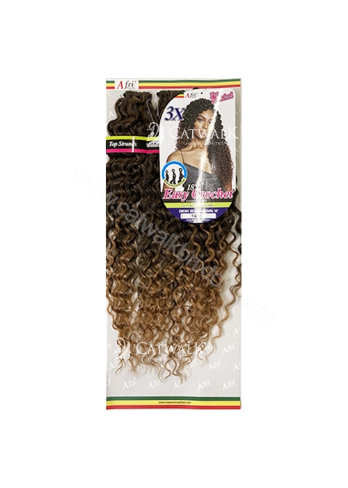 AFRI NAPTURAL 3X STREAM CURL 18" (18 INCHES)