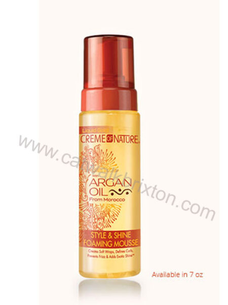 Crème of Nature | Argan Oil | Style & Shine Foaming Mousse 7oz