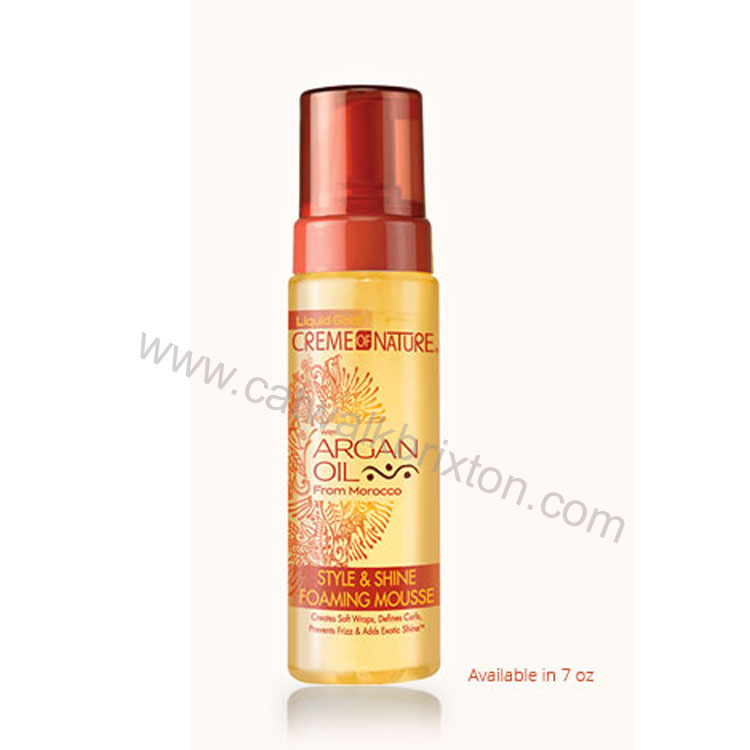 Crème of Nature | Argan Oil | Style & Shine Foaming Mousse 7oz