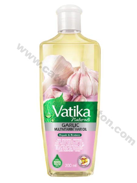 DABUR | VATIKA NATURALS GARLIC MULTIVITAMIN HAIR OIL 200ml