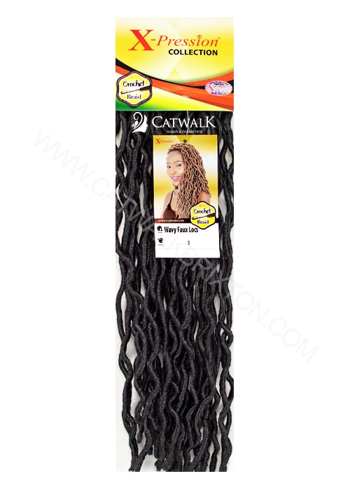 FEME WAVY FAUX LOCS 16" (16 INCHES)