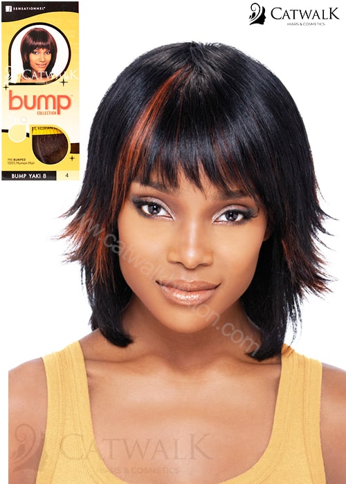 Bump hair on sale weave 8 inches