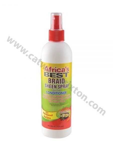 AFRICA’S BEST | BRAID SHEEN SPRAY WITH CONDITIONER 12.0 OZ