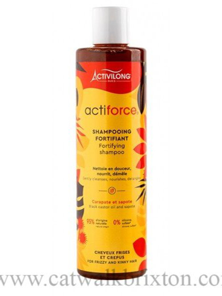 ACTIVILONG | ACTI FORCE BLACK CASTOR OIL | FORTIFYING SHAMPOO 300ml