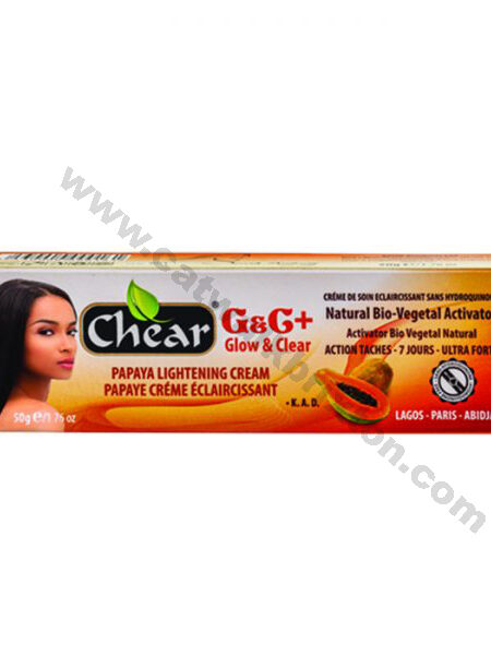 Chear | G&C+ Glow & Clear Papaya Lightening Cream (tube) | 50g