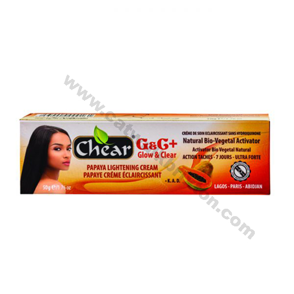 Chear | G&C+ Glow & Clear Papaya Lightening Cream (tube) | 50g