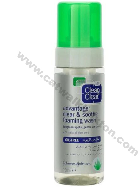 CLEAN & CLEAR® | Advantage Clear & Soothe Foaming Wash 150 ml