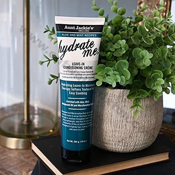 AUNT JACKIES | ALOE & MINT RECIPES | HYDRATE ME | LEAVE-IN CONDITIONING Crème | 10oz