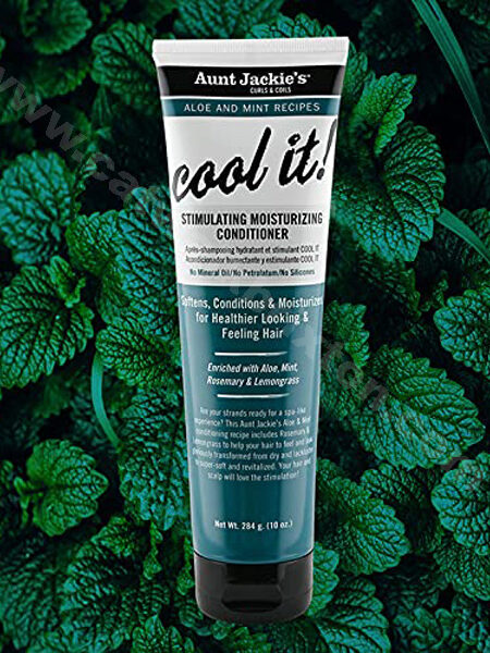 AUNT JACKIES | ALOE & MINT RECIPES | COOL IT STIMULATING MOISTURIZING CONDITIONER | 10oz
