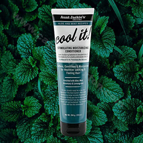 AUNT JACKIES | ALOE & MINT RECIPES | COOL IT STIMULATING MOISTURIZING CONDITIONER | 10oz