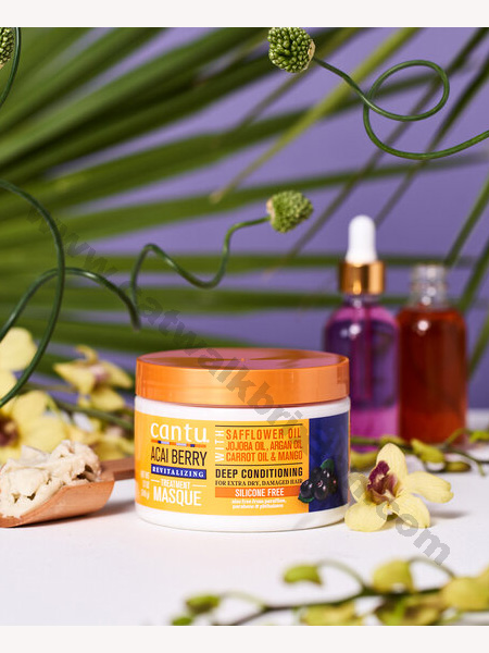 CANTU | ACAI BERRY REVITALIZING TREATMENT MASQUE 12oz