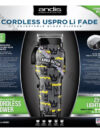 Andis | Cordless UsPro Li Fade | Asjustable Blade Clipper | 73100