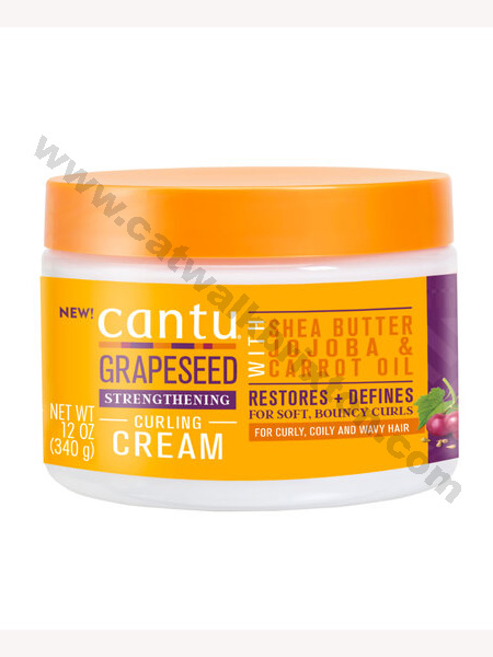CANTU | GRAPESEED | STRENGTHENING CURLING CREAM 12oz