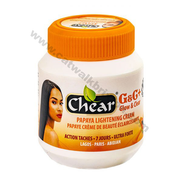 Chear | G&C+ Glow & Clear Papaya Lightening Cream (Jar) | 300ml