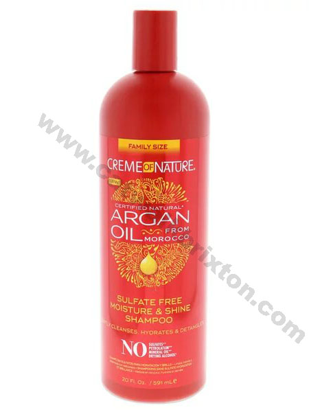 Crème of Nature | Argan Oil | Sulfate-Free Moisture & Shine Shampoo