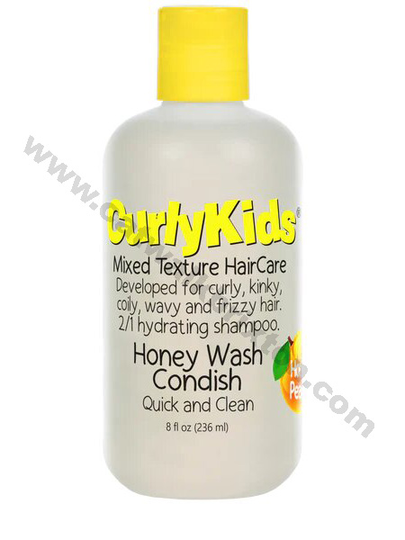 Curly Kids | Honey Wash Condish 2/1 Hydrating Shampoo 8oz