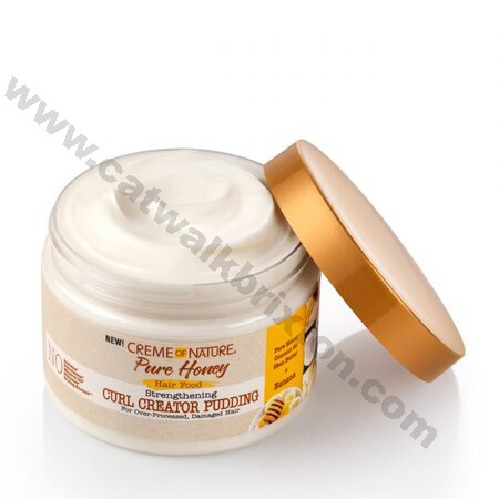 Crème of Nature | Pure Honey | Hair Food Banana Curl Creator Pudding (11.5oz)