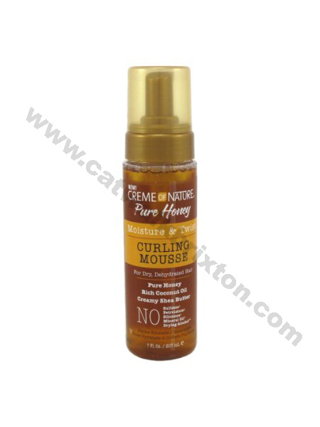 Crème of Nature | Pure Honey | Moisture & Twist Curling Mousse 7oz