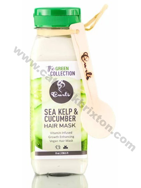 Curls | The Green Collection | Sea Kelp & Cucumber Hair Mask 8oz