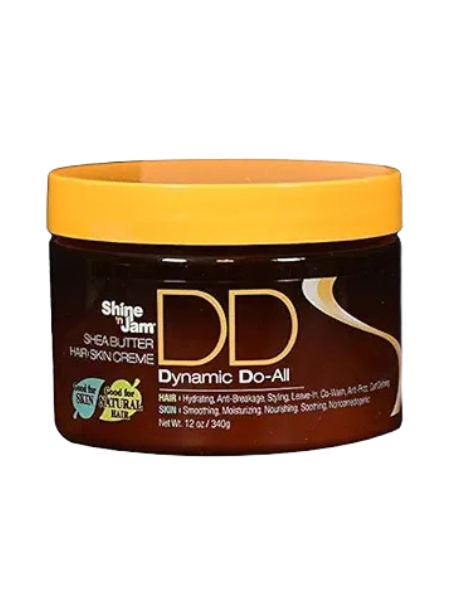 SHINE ‘N JAM® | DD DYNAMIC DO-ALL| SHEA BUTTER| HAIR SKIN CREAM