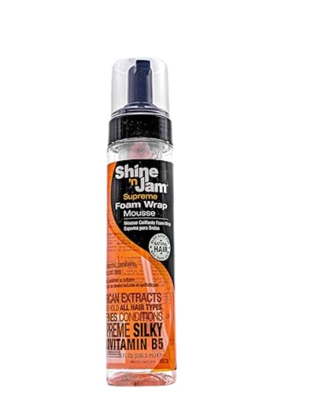 SHINE ‘N JAM® | SUPREME FOAM WRAP MOUSSE