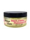 AMPRO SHINE N JAM BLACK CASTOR & FLAXSEED OIL STYLER GEL