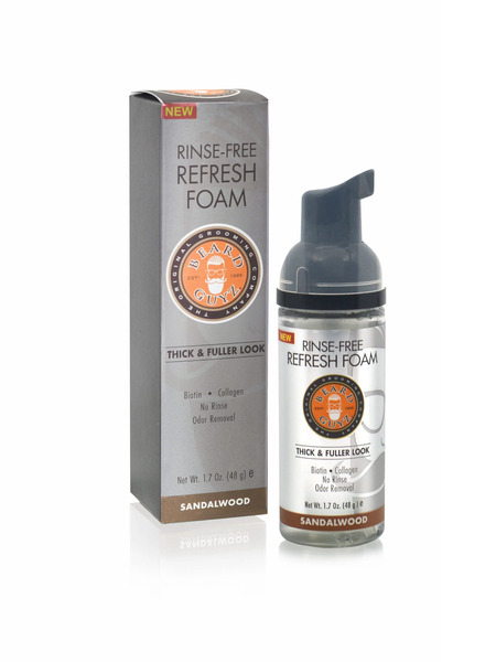 Beard Guyz | Rinse- Free Refresh Foam Thick & Fuller Look
