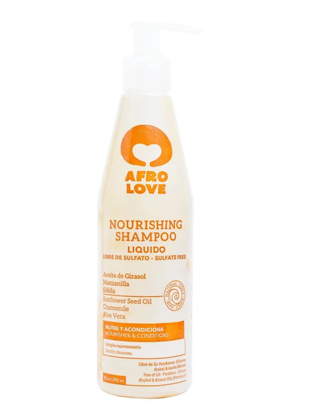 AFRO LOVE | Nourishing  Shampoo Liquido ( Sulfate free)